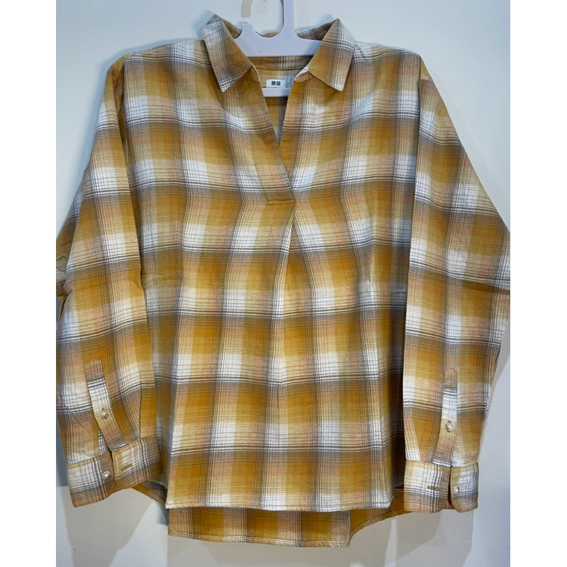 Preloved Kemeja Flannel Uniqlo