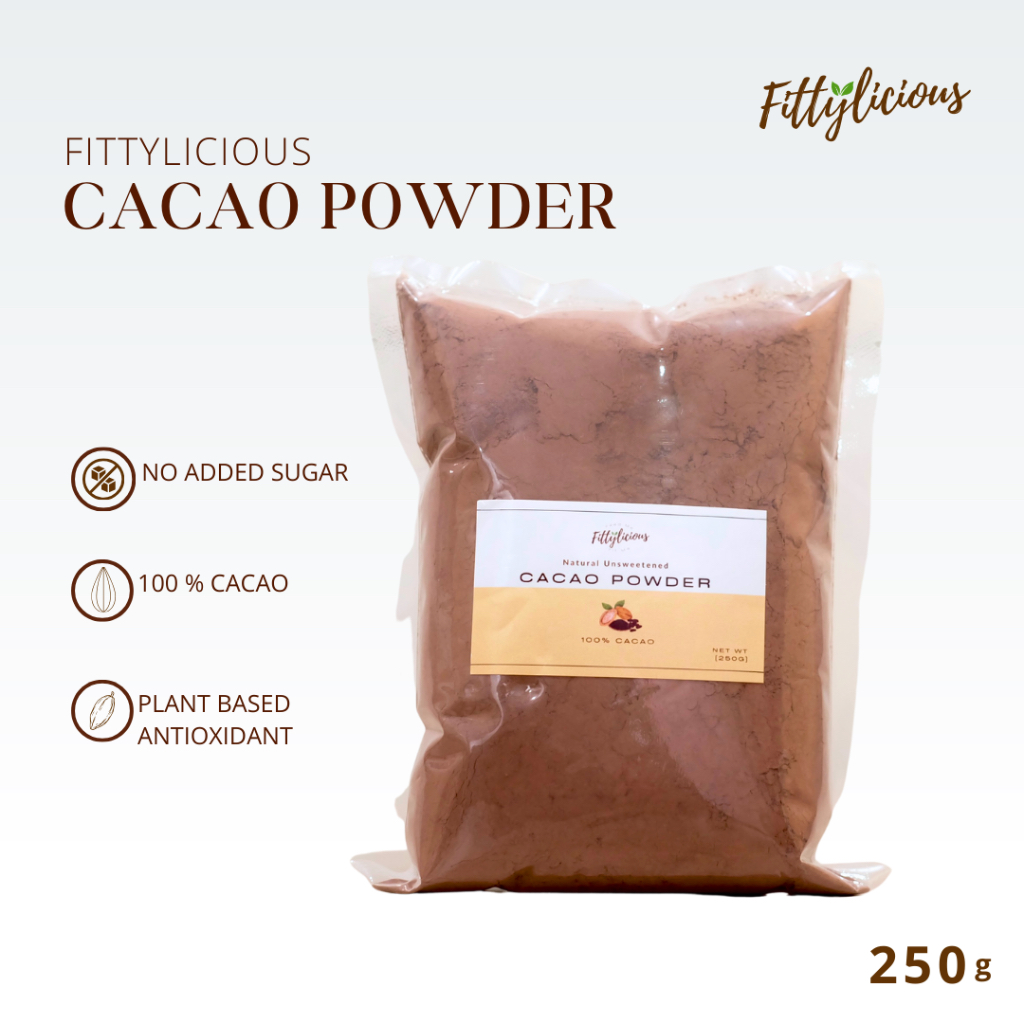 Cacao Powder 250G / Coklat Bubuk / Pure Raw Cacao Powder