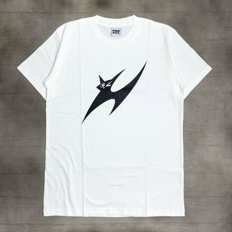 Tshirt Hindia Cat Logo New Merch - Tshirt White katun 24s  Kaos band Hindia | Free Stiker