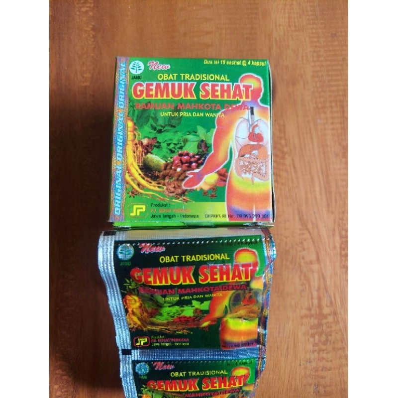 Kapsul Gemuk Sehat Original