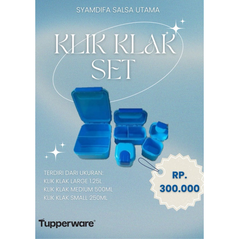 Klik Klak Set - Blue