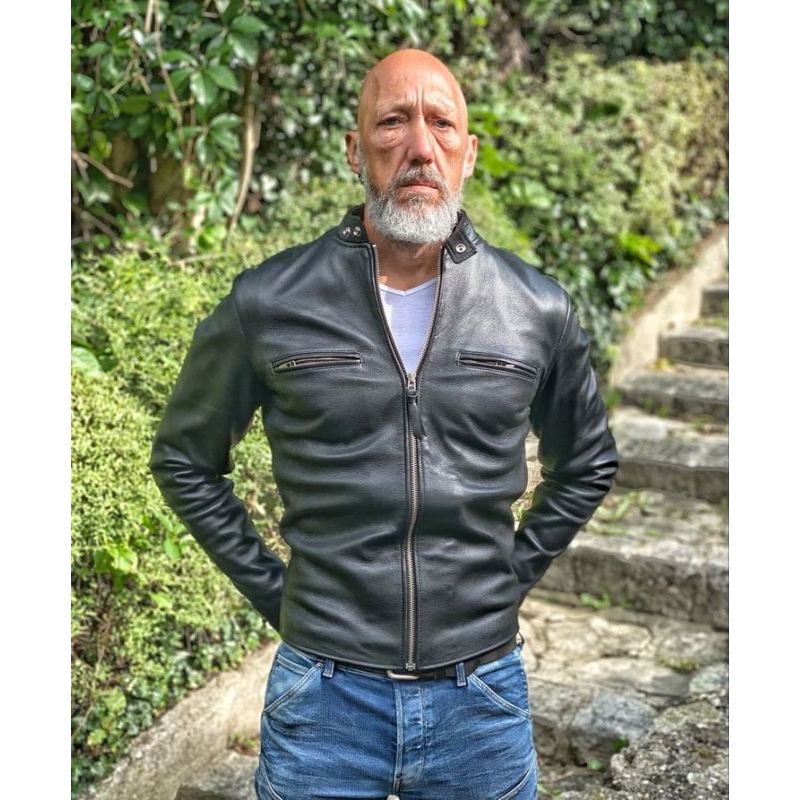 Jaket kulit pria asli sapi srangken garut premium - Oxhide02