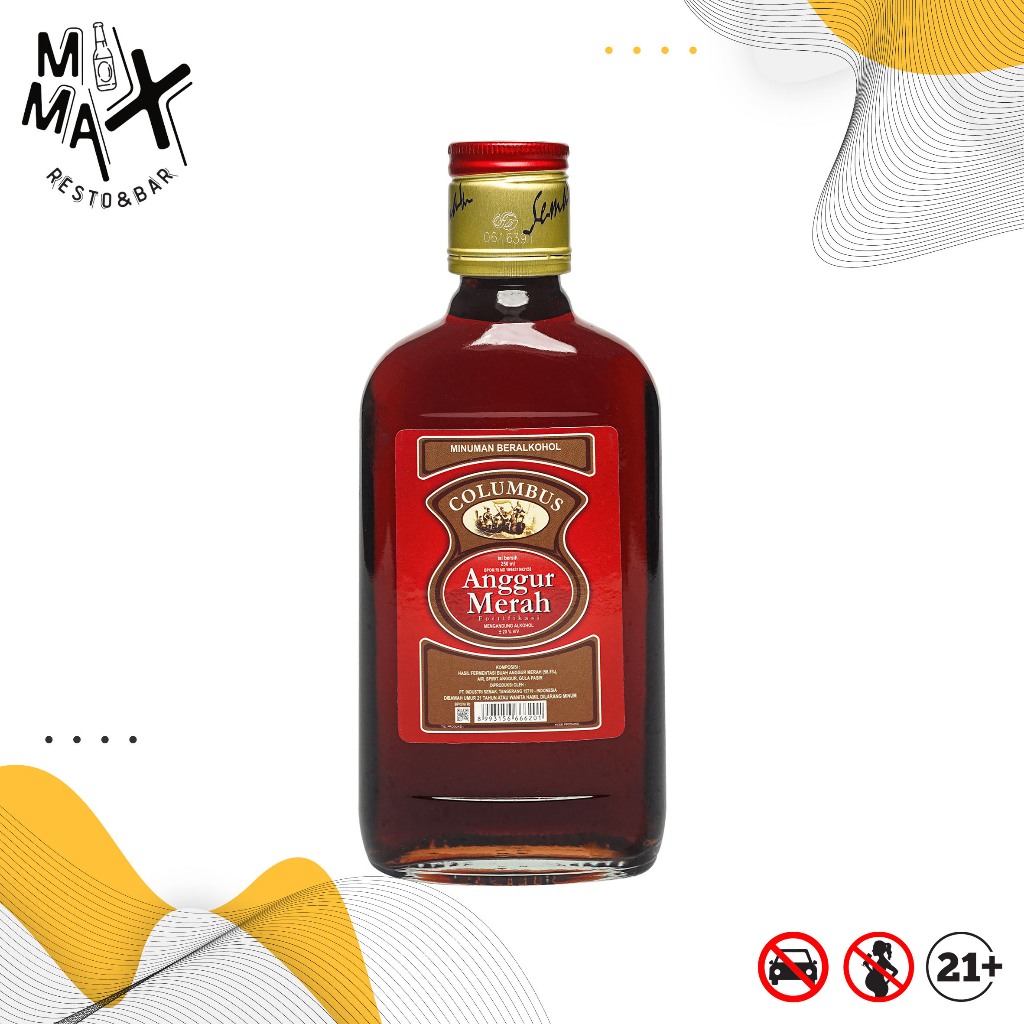 Columbus Anggur Merah - 250 ml