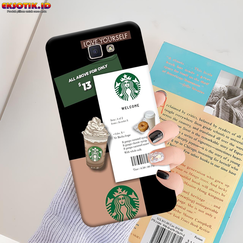 Case SAMSUNG J7 PRIME - Eksotik.id - Casing SAMSUNG J7 PRIME - Case STARBUCK - Skin Handphone - Sili