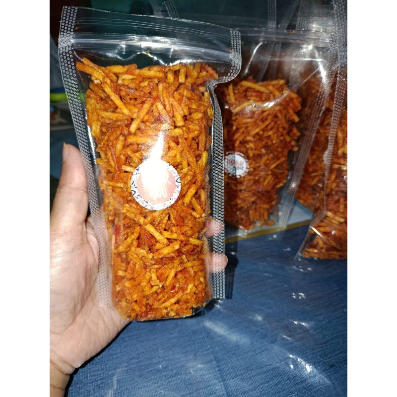 

Kentang Mustofa pedas manis 100gr