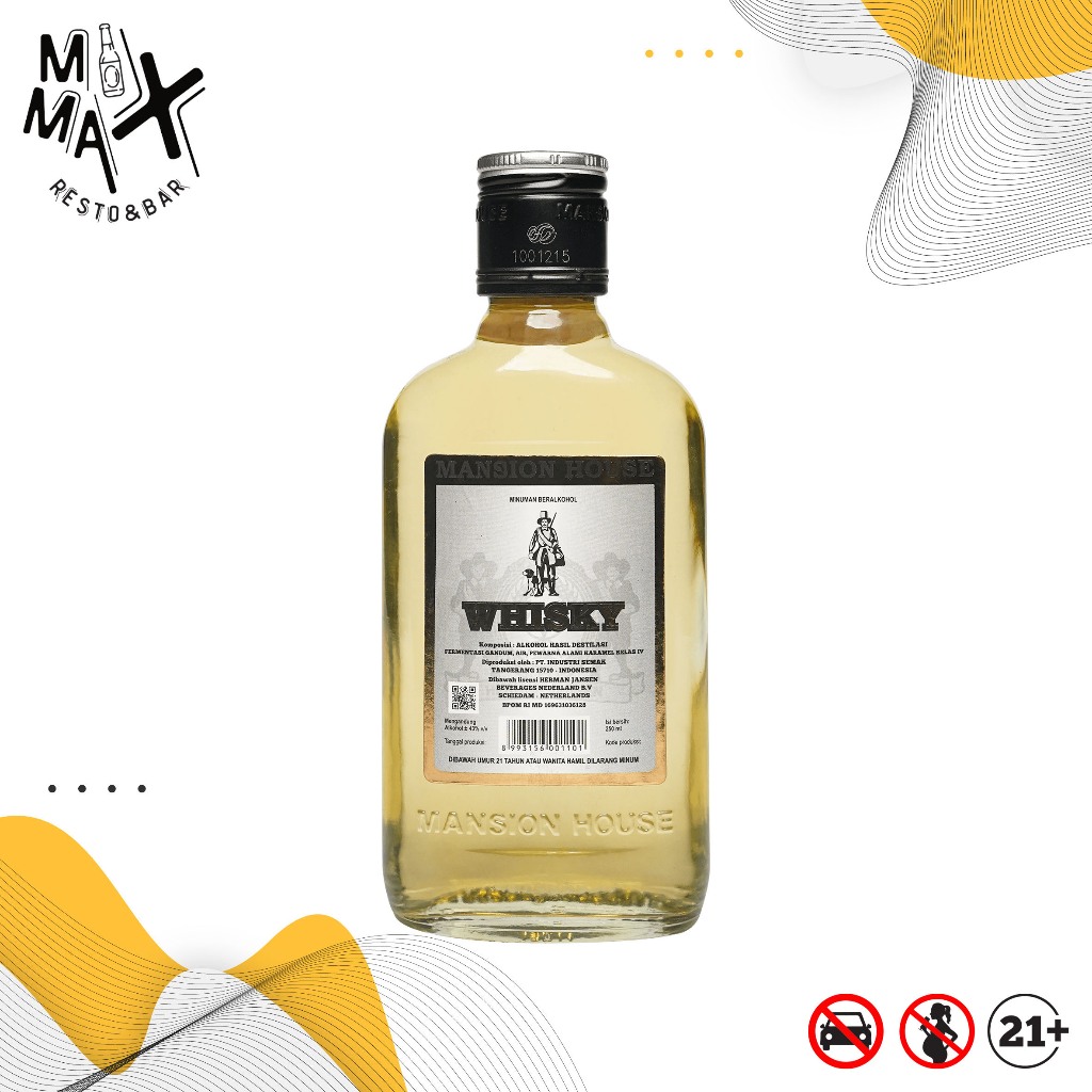 Mansion House Whisky - 250 ml