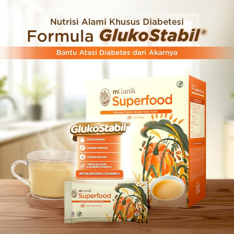 

mGanik m Ganik Multigrain Multigren 1 Box 20 Sachet Superfood Solusi Diabetes Gula Darah Tinggi