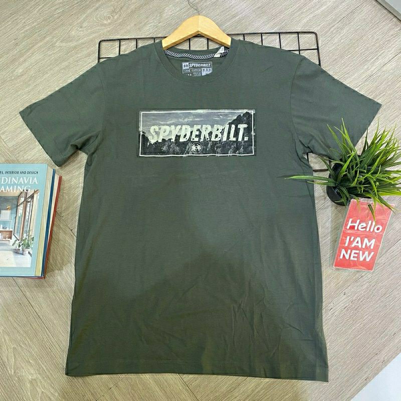 kaos spyderbilt pria original