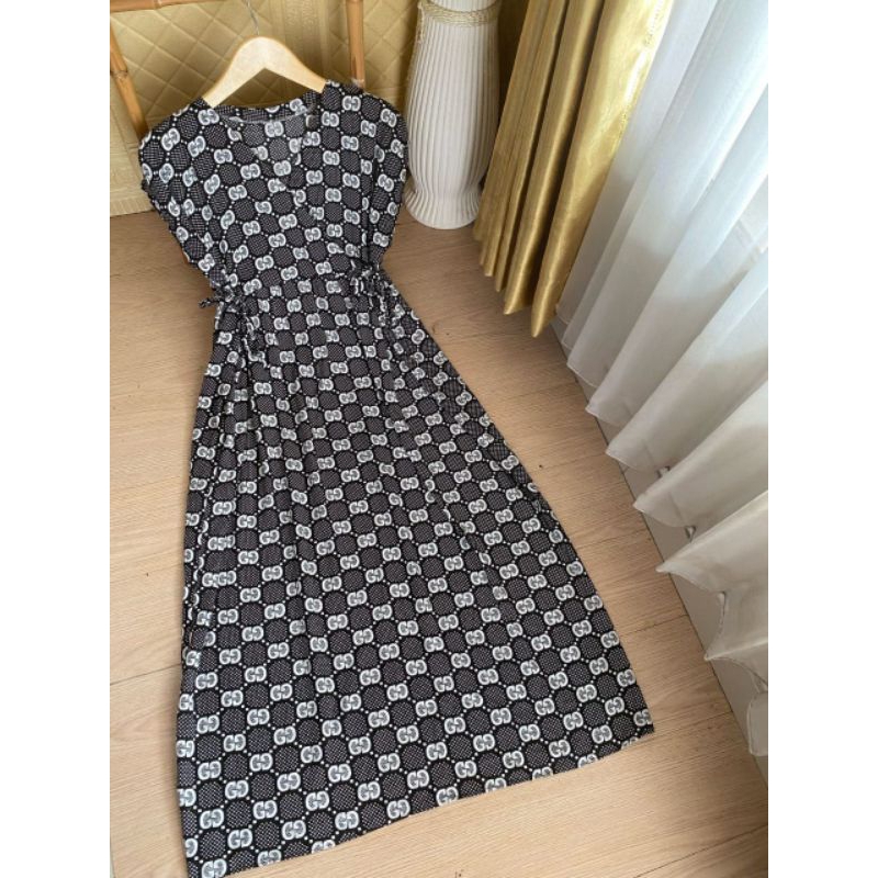 LONG DRESS KIMONO Daster kimono daster rayon kekinian