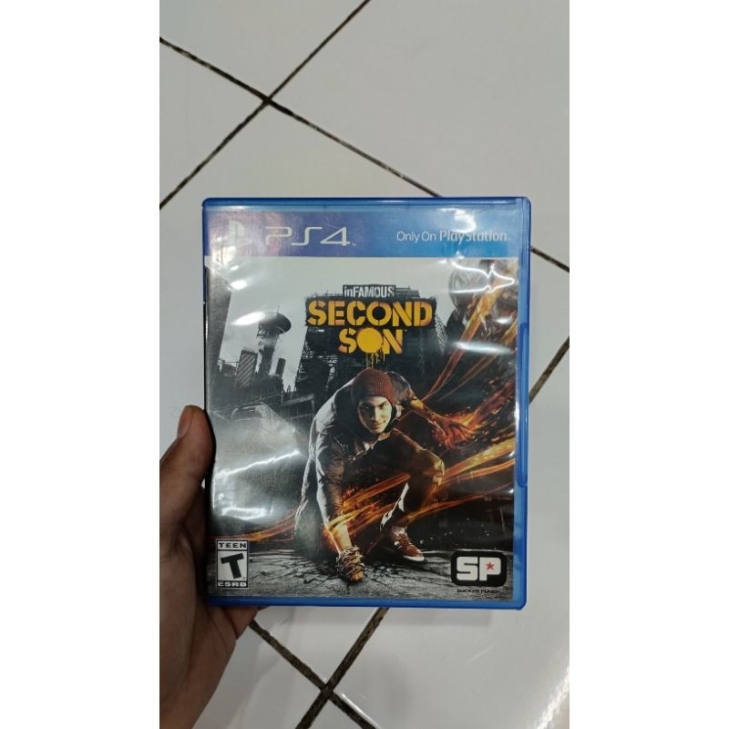 Kaset PS4 Infamous Second Son Second