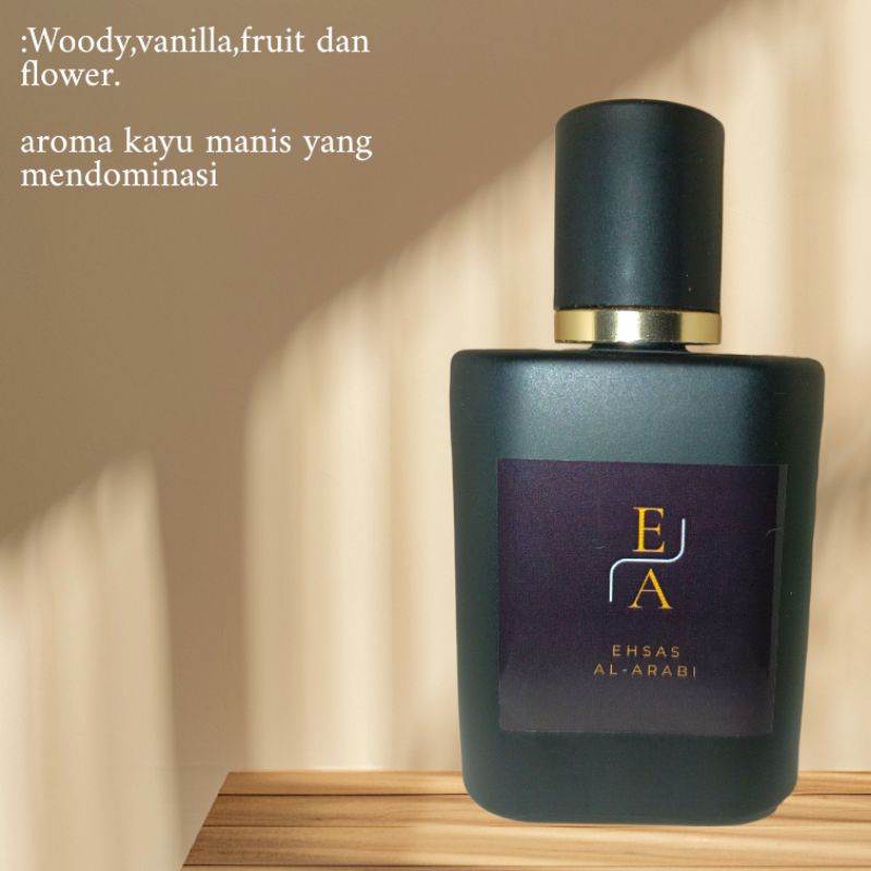 parfume unisex ehsas al-arabia 30ml/ parfume unisex murah ehsas alarabia/parfum tahan lama ehsas al-