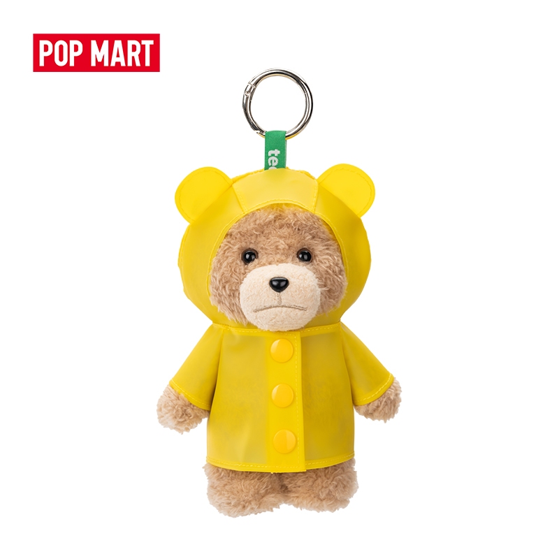 POP MART Ted2 Teddy Bear Action Plush Pendant Blind Box Action Toys Figure Birthday Gift Kid Toy