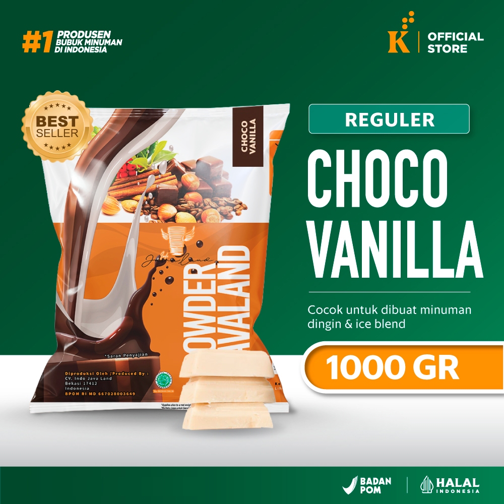 

Bubuk Minuman Bubble Powder Drink Rasa Choco Vanilla Javaland 1 kg