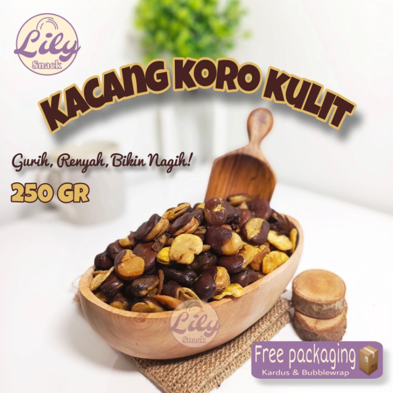 

Kacang Koro Kulit 250 Gram