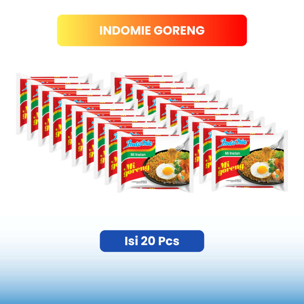 

Jual Indomie Goreng | Mie Instant Goreng Paker 20 Pcs