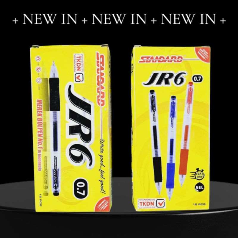 

Standard - Pulpen JR6 0.7 (Alat Tulis / Pen / Ballpoint / Pena)