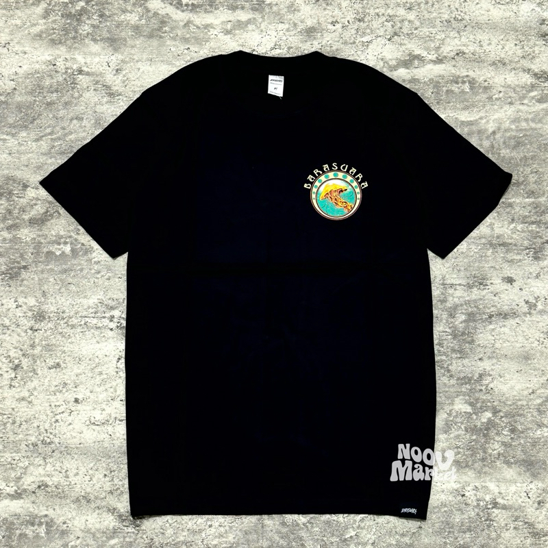 noov music merch Barasuara - Akawork Tshirt - Black | Official Merchandise Kaos Pria