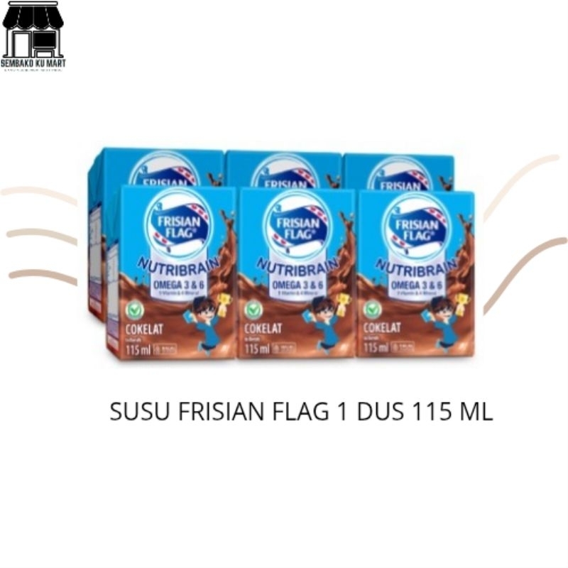 

Susu Frisian Flag Nutribrain Omega 115ml @6pcs