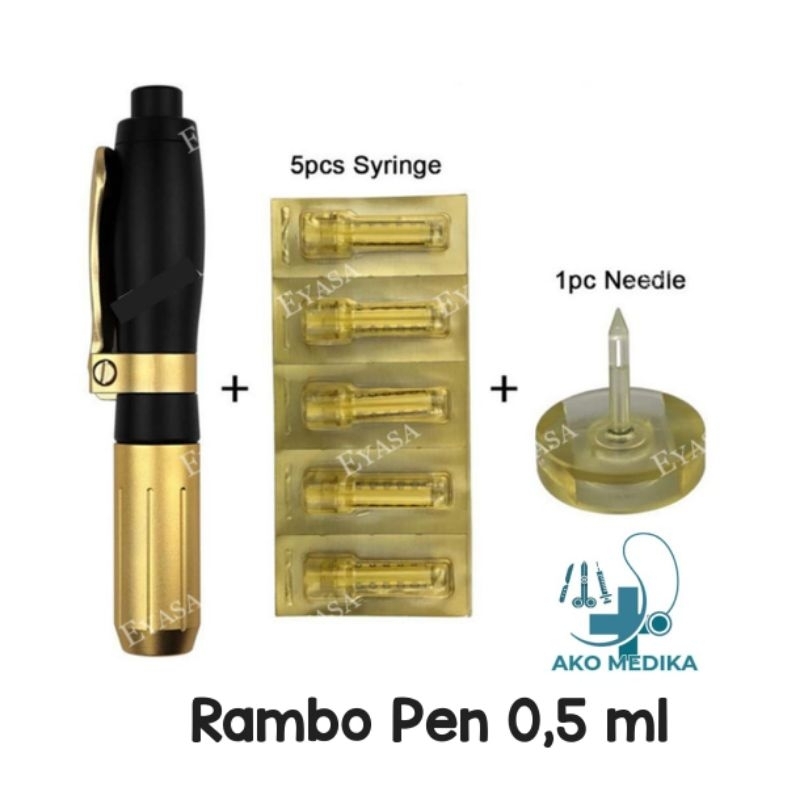 Alat Anastesi Khitan Rambo Pen 0,5 Ml / Alat Anestesi Sunat Rambo Pen 0,5Ml