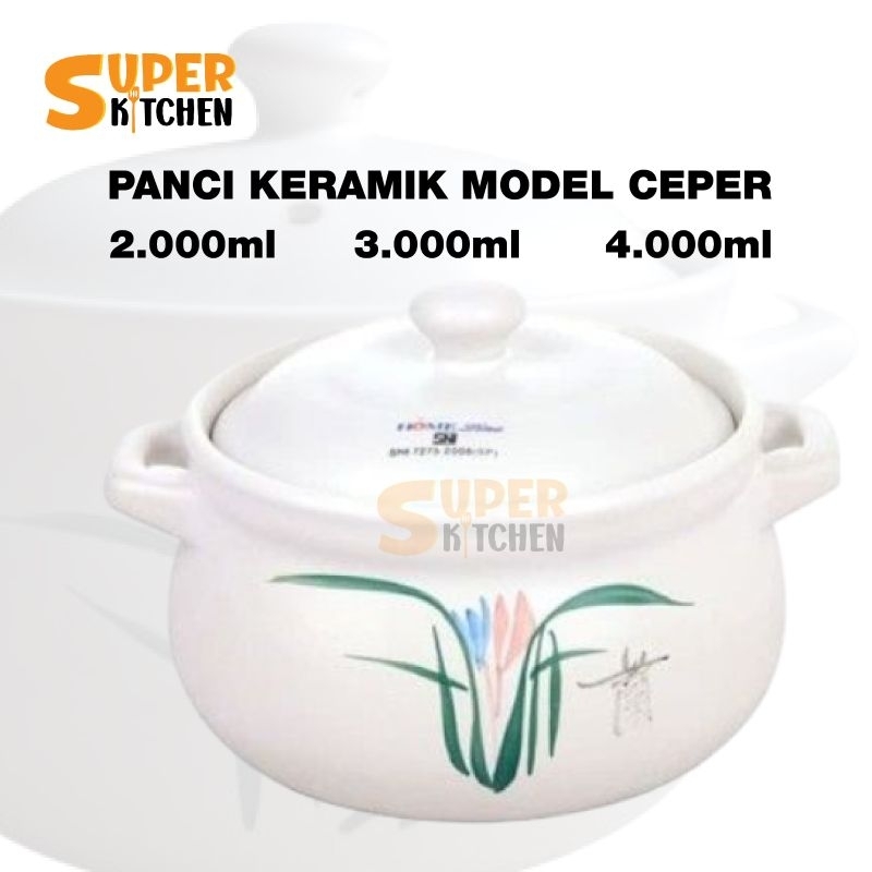 Panci Sapo Basi Keramik