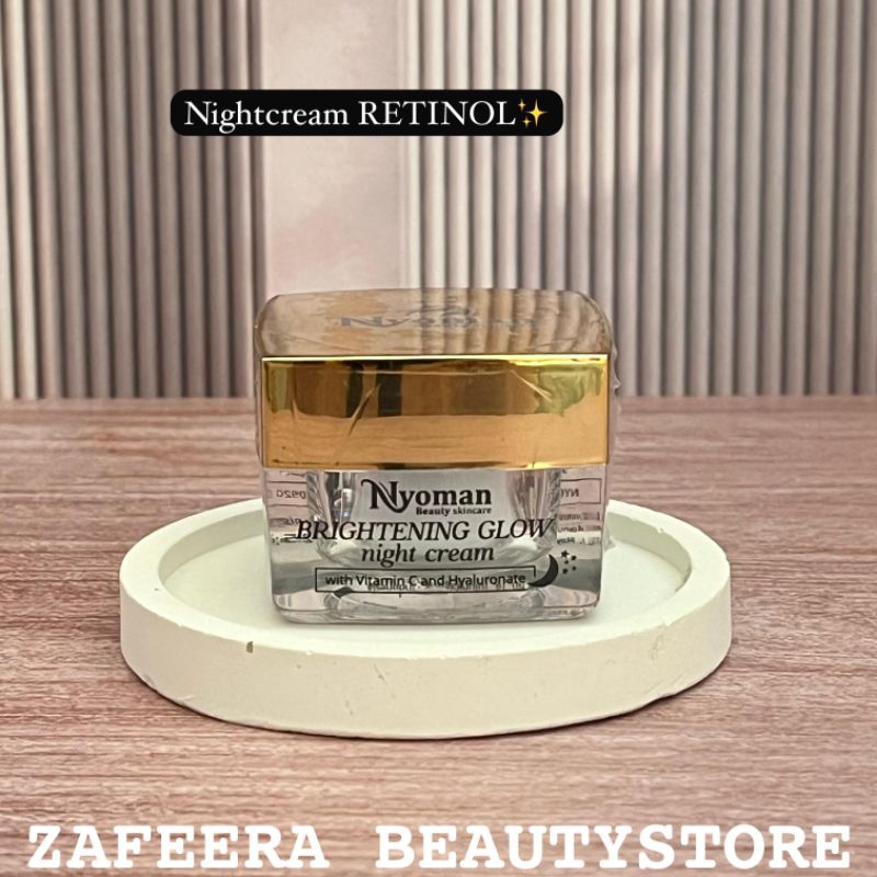 RETINOL Nyoman skincare / Night cream anti aging / mengencangkan kulit wajah / menyamarkan kerutan