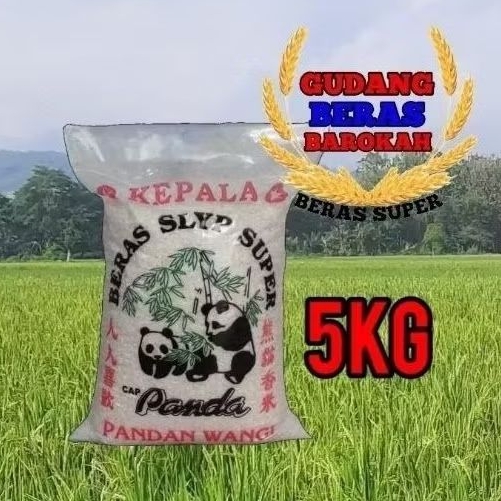 

BERAS PANDAN WANGI PREMIUM CAP PANDA 5KG,10KG,20KG