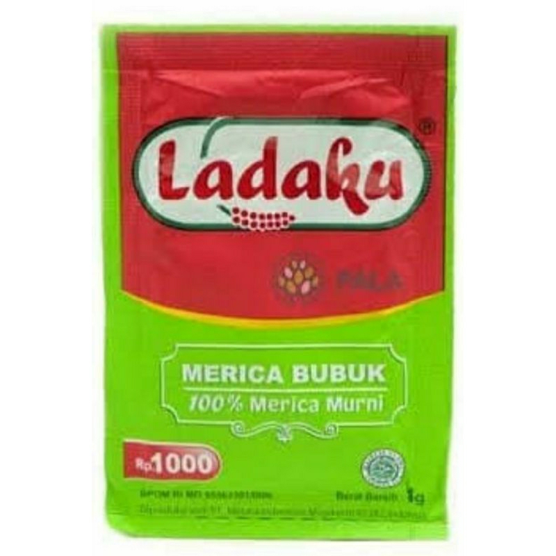 

Ladaku Merica Bubuk Sachet Ecer 1pcs 3gr / Merica Ladaku