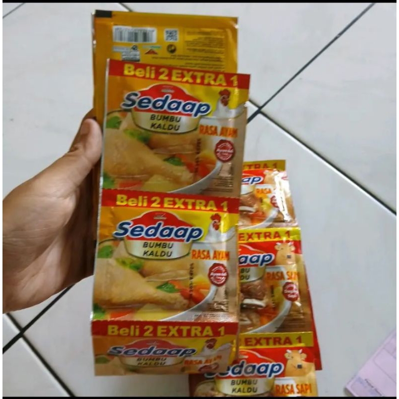 

SEDAP BUMBU kemasan sachet beli 2pcs gratis 1 pcs