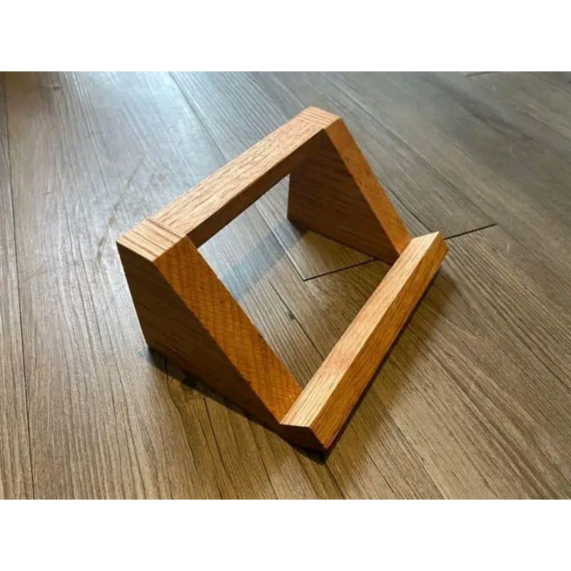 Wooden Stand Tablet / Stand Tablet Kayu
