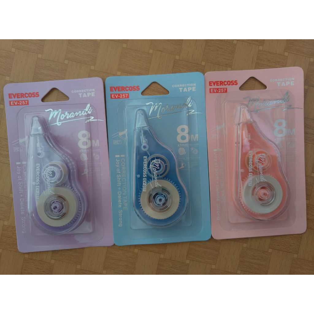 

Correction Tape Tipex Kertas 8 Meter Evercoss EV-257
