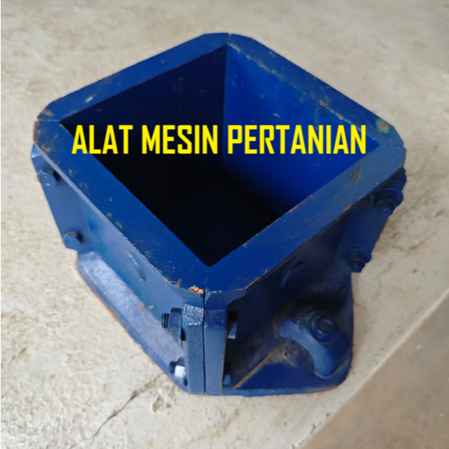 Cetakan Beton Kubus Standar Ukuran 15 cm x 15 cm x 15 cm - Alat Cetakan Kubus Beton - Concrete Cube 