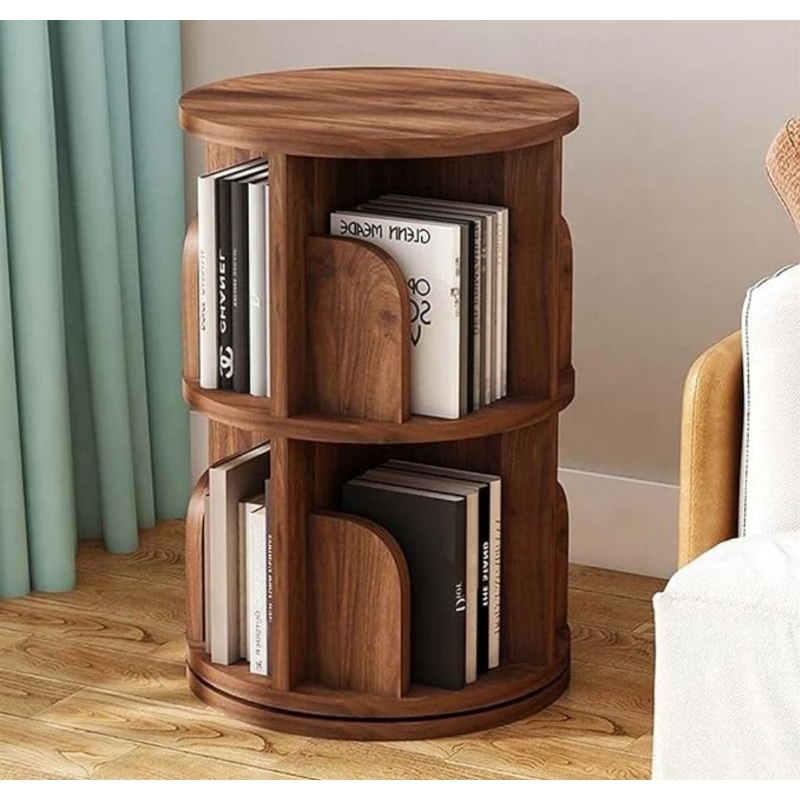 

Rak buku minimalis putar/rotating bookshelf