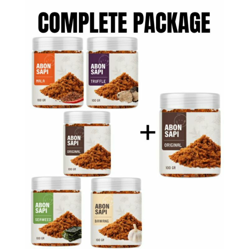 

COMPLETE PACKAGE-ALL VARIANT CHIBO ABON GET 1 FREE ORIGINAL