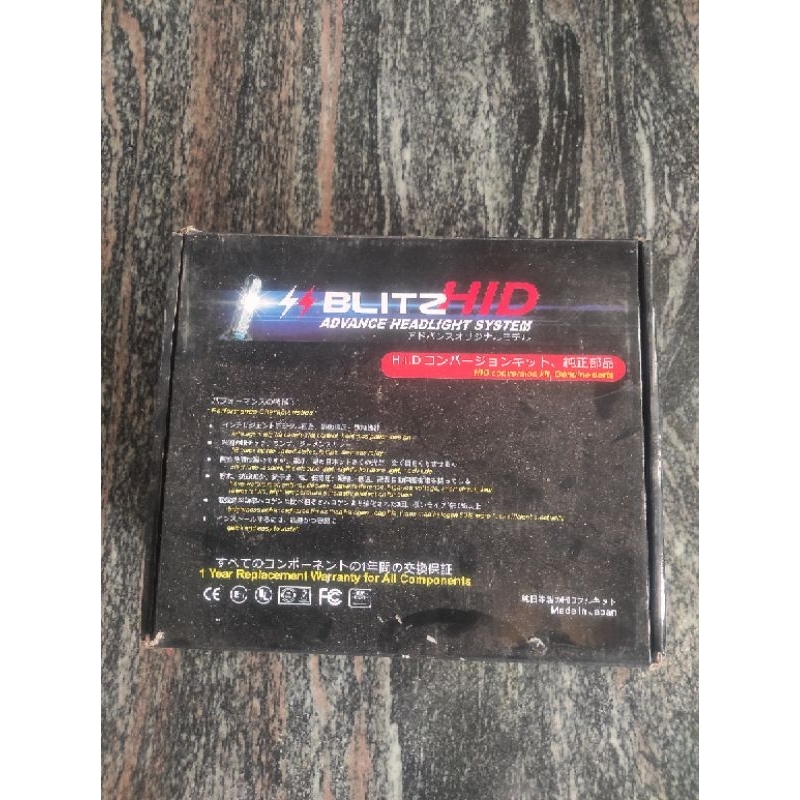 lampu set hid h4 6000k made in japan