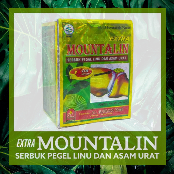 

[Cod]Jamu Mountalin Serbuk, Mengatasi Pegal Linu, Asam Urat, Nyeri Sendi, Masuk Angin