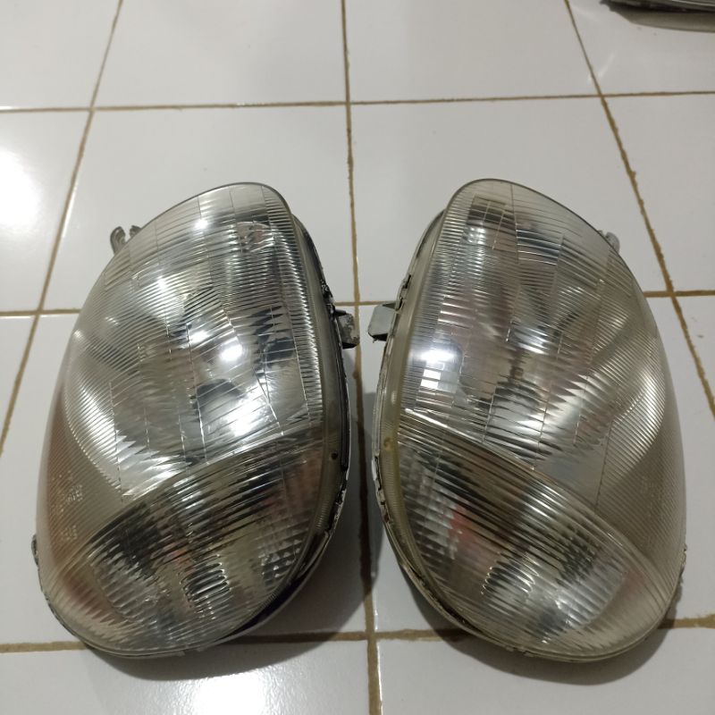 Headlamp Lampu Depan Hyundai Atoz/Kia Pisto Original Second