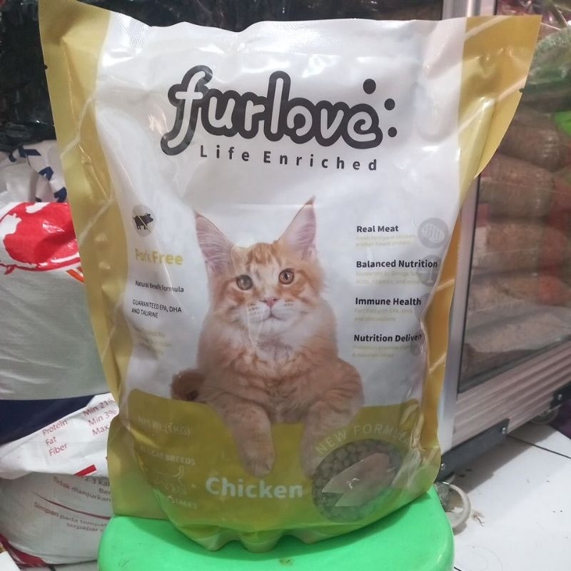 furlove life enriched adult chicken