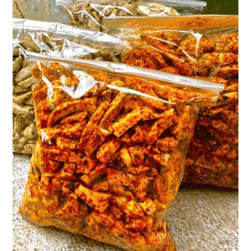 

Basreng Pedas Daun Jeruk ( Bakso Goreng ) Gurih & Renyah Kemasan 250 Gram