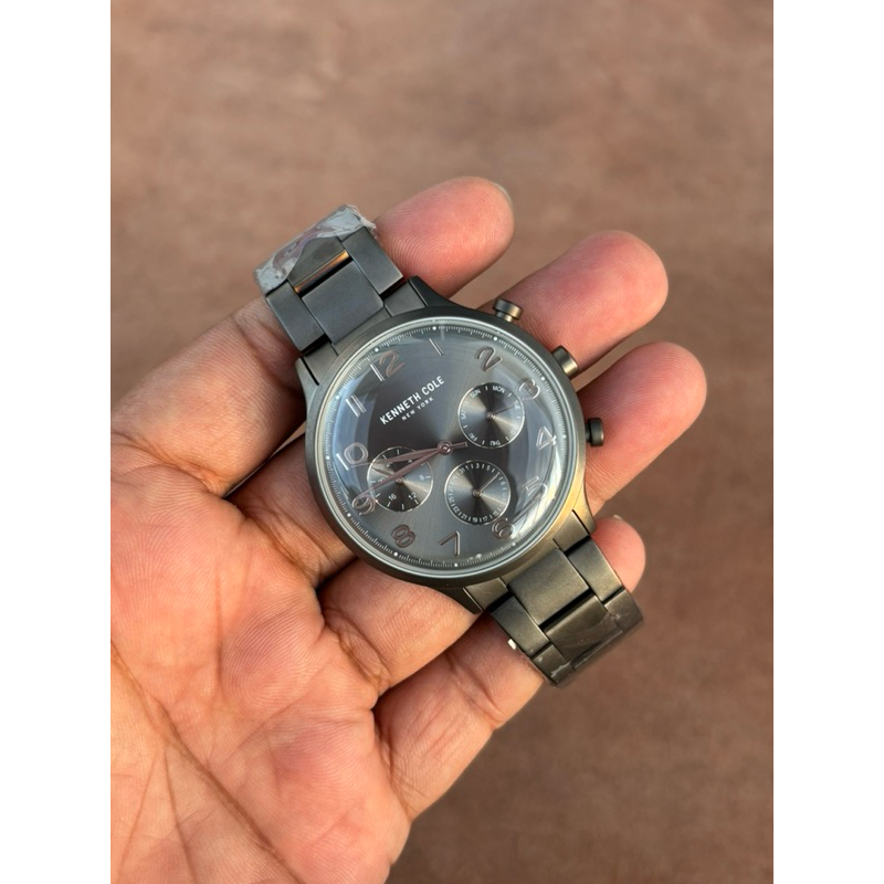 JAM TANGAN PRIA KENNETH COLE NEW YORK KC15185002 MULTIFUNGSI