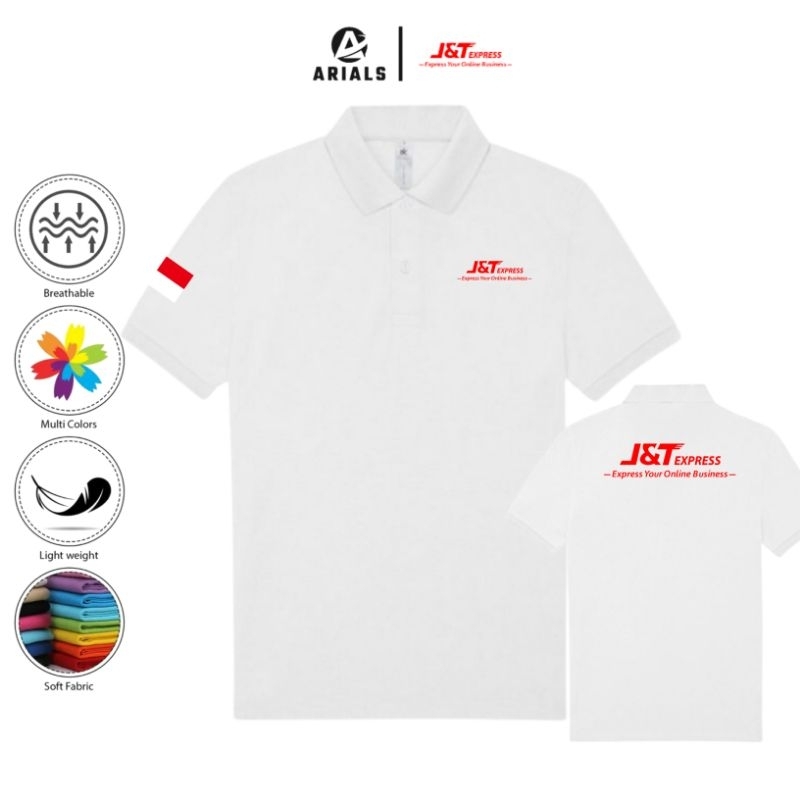 Arials Polo shirt Baju Kaos Kerah J&T EXPRESS Express Your Online Business
