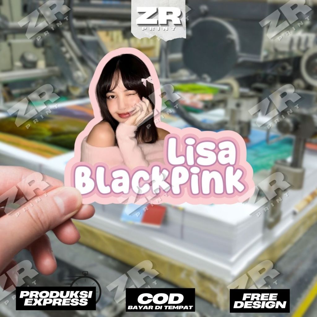 

Stiker Tulisan Nama dan Foto Wajah Custom Tahan Air READY