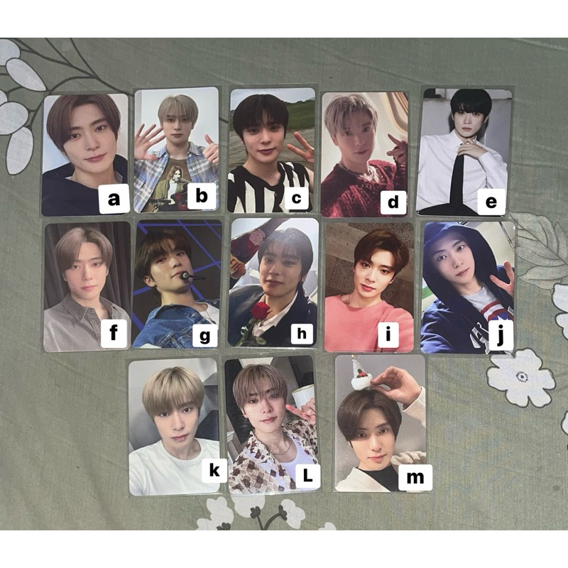 PHOTOCARD OFFICIAL NCT 127 JAEHYUN DOJAEJUNG NCT HOME BINDER AYYO GOLDEN AGE WALK 2 BADDIES UNBOXING