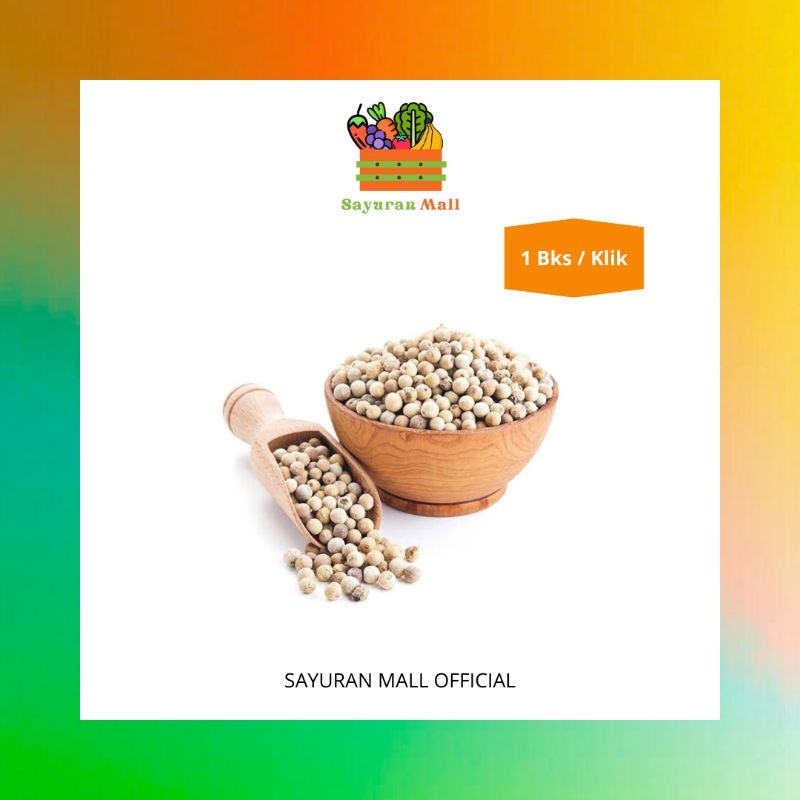 

1 Bks Kecil Biji Merica Putih | Bumbu Rempah | SAYURANMALL