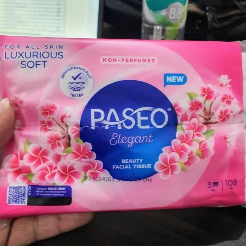 1 DUS TISSUE PASEO TRAVEL PACK 1 KARTON TISU PASEO ISI 80 PCS