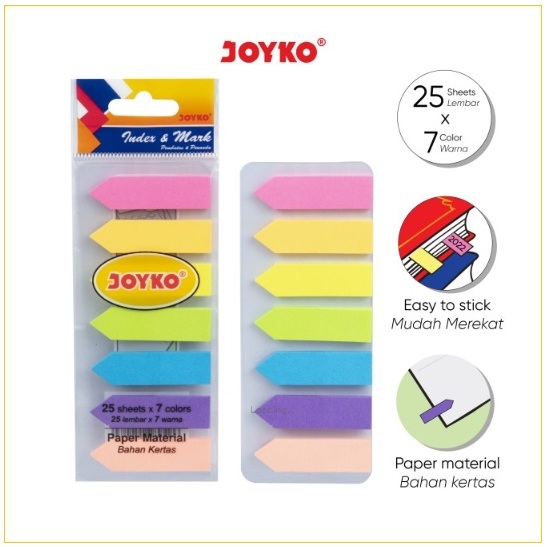 

Index & Mark Pembatas & Penanda Bahan Kertas IM-33 JOYKO