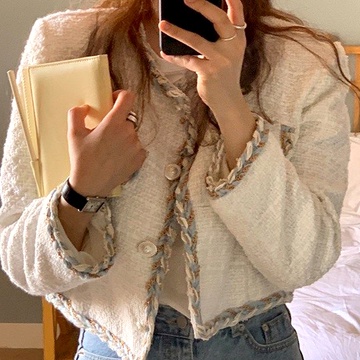 Jacket Wanita Terbaru Lengan Panjang Kekinian Import Gardigan Wanita Vintage Premium Korean Style Ja