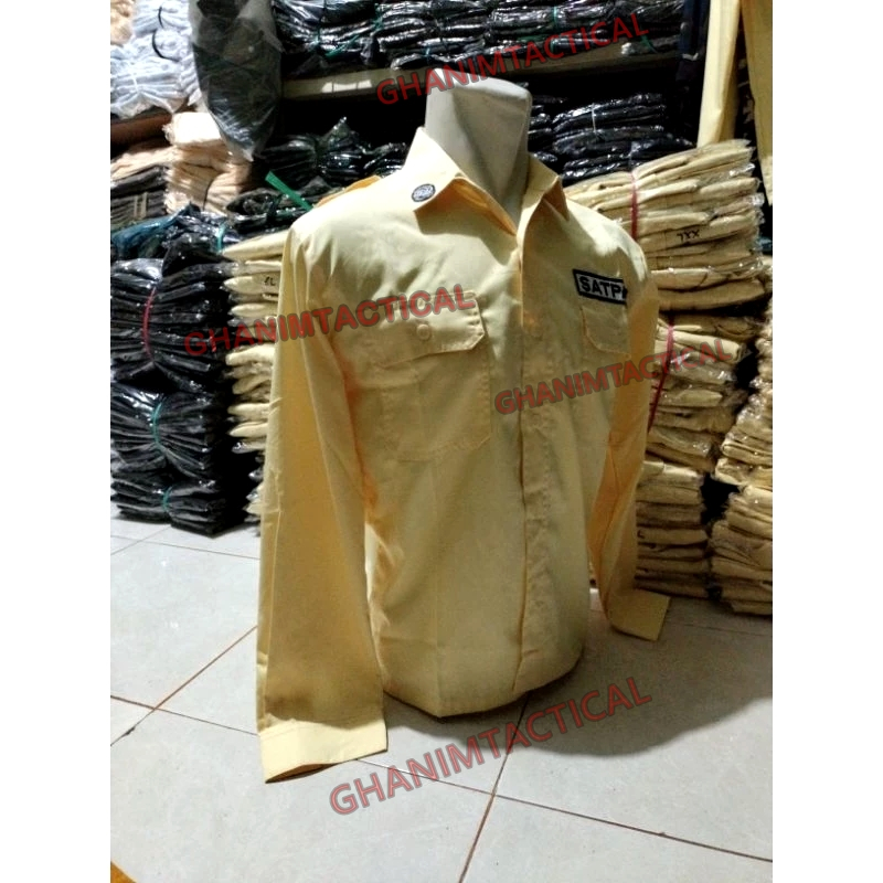 Atasan Seragam PDL Satpam - Kemeja PDL Satpam - Atasan Baju Security Terbaru