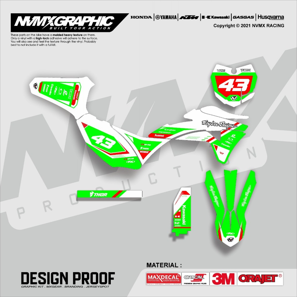 DECAL STICKER VARIASI GORDON CUSTOM DECAL DTX