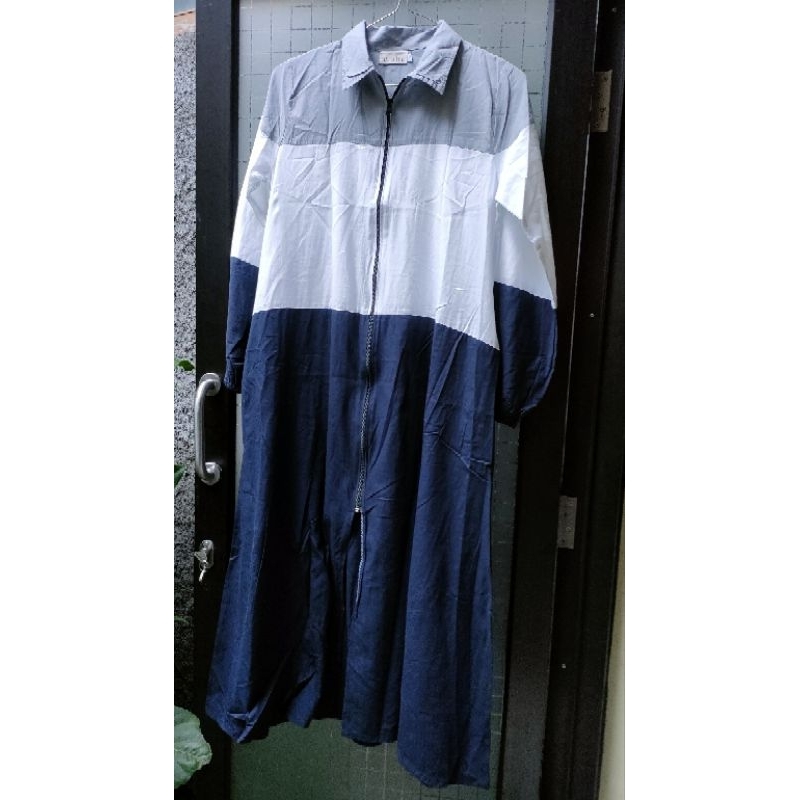 Aisha studio tunik preloved size M kombinasi 3 warna