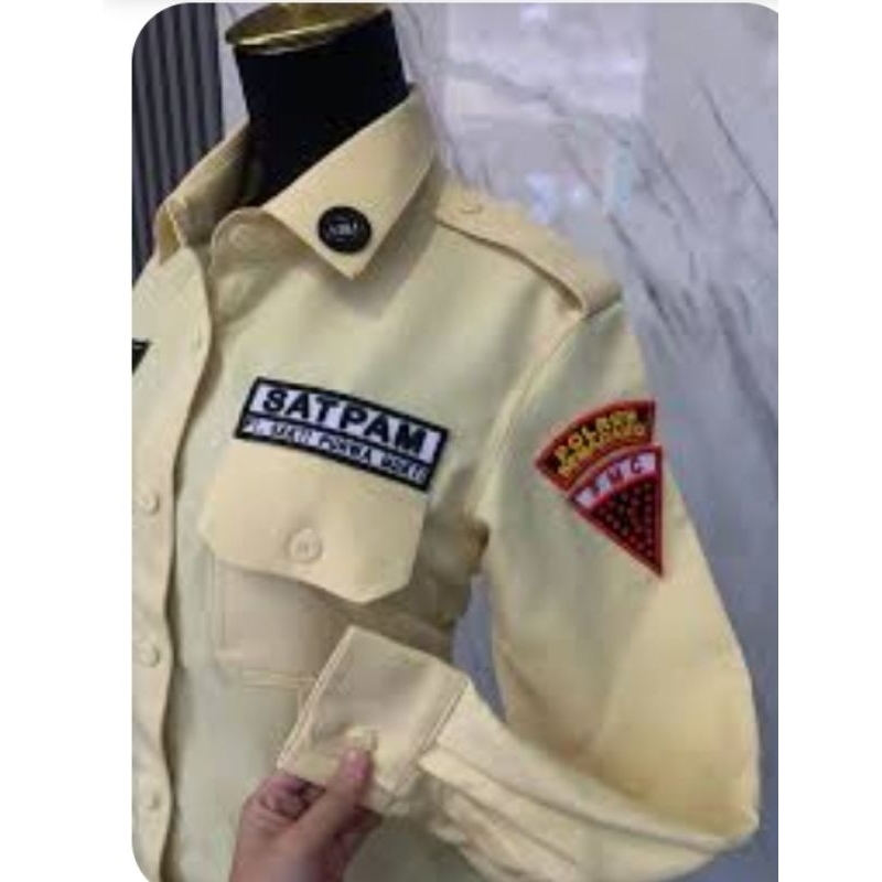 SERAGAM PDH SUS SATPAM*#BAHAN TWISS PREMIUM